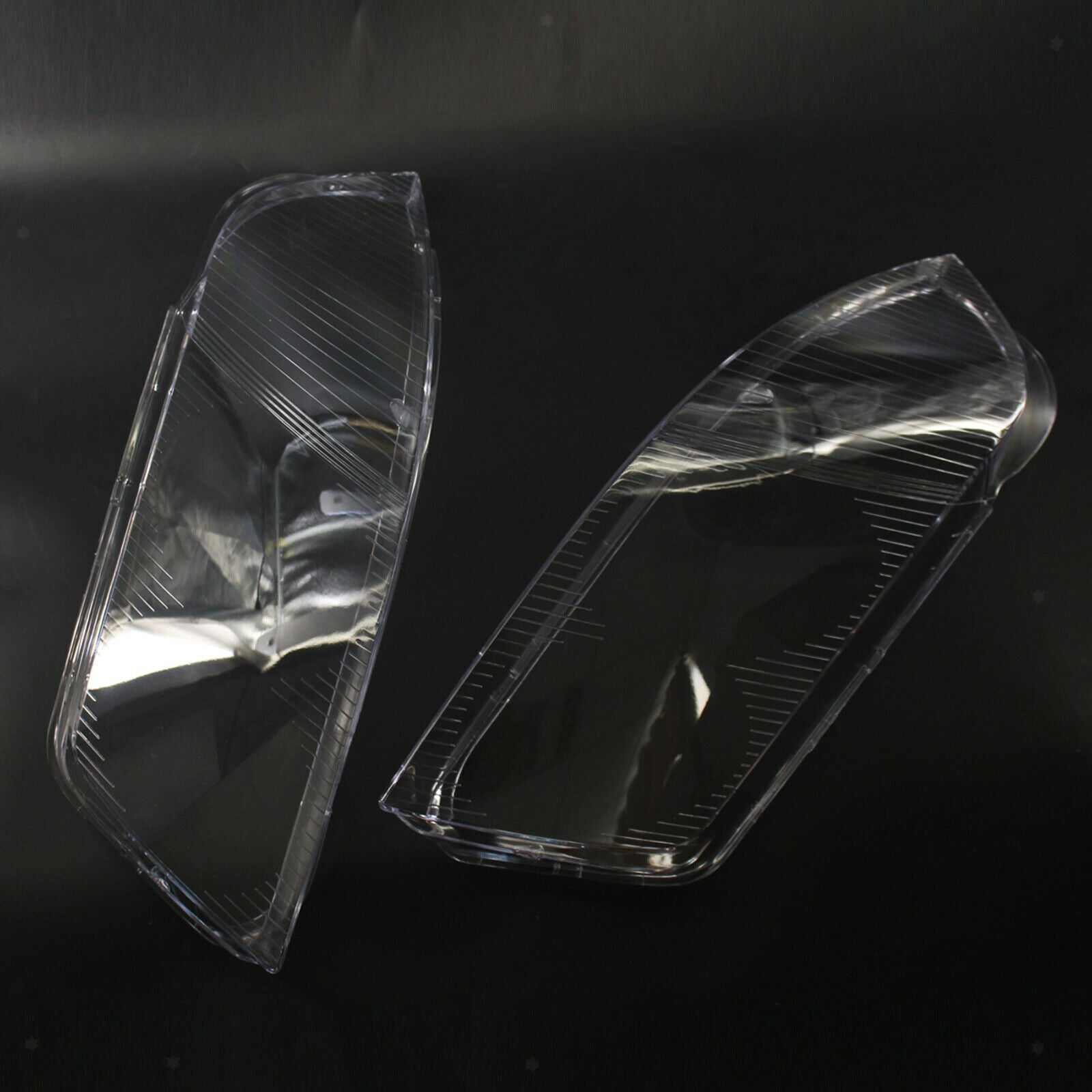 2x front headlight lens cover L&R replacement for VW Passat 2001-2005