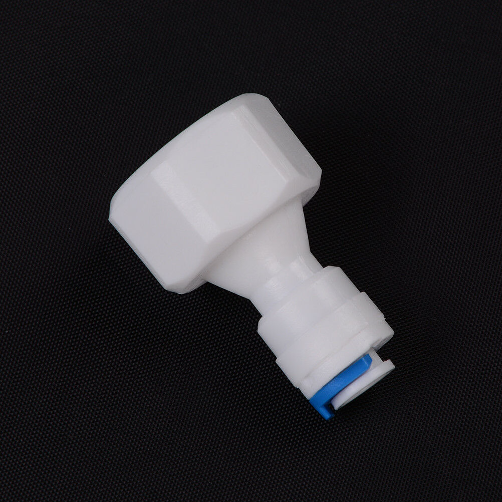 1X 1/4" Push Fit - 1/2" Female Thread PE Pipe Fitting Hose Quick ConnectoH WF
