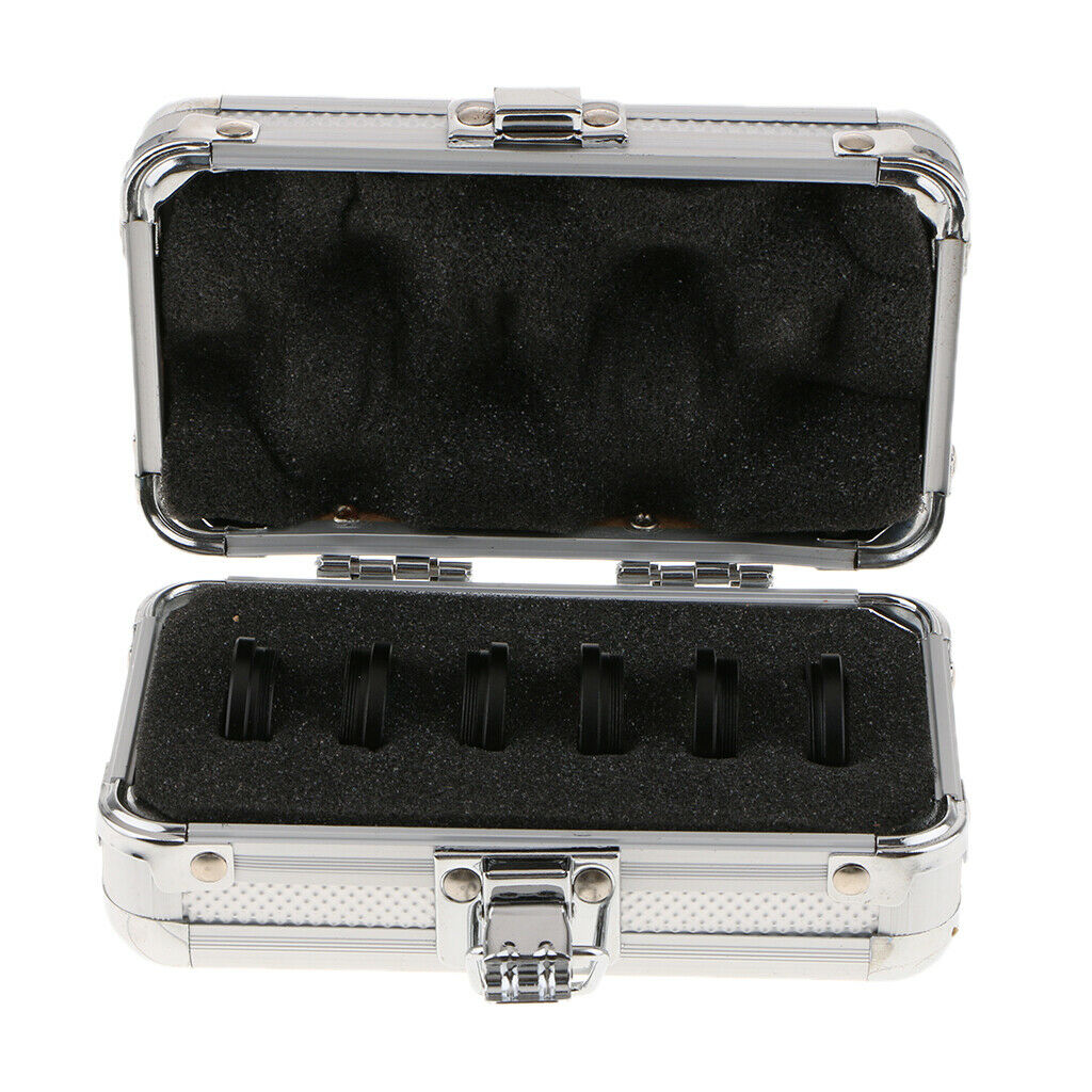 5 x 1.25" Nebula Filters + Adapter Ring+Carrying Case for Telescope Eyepiece .