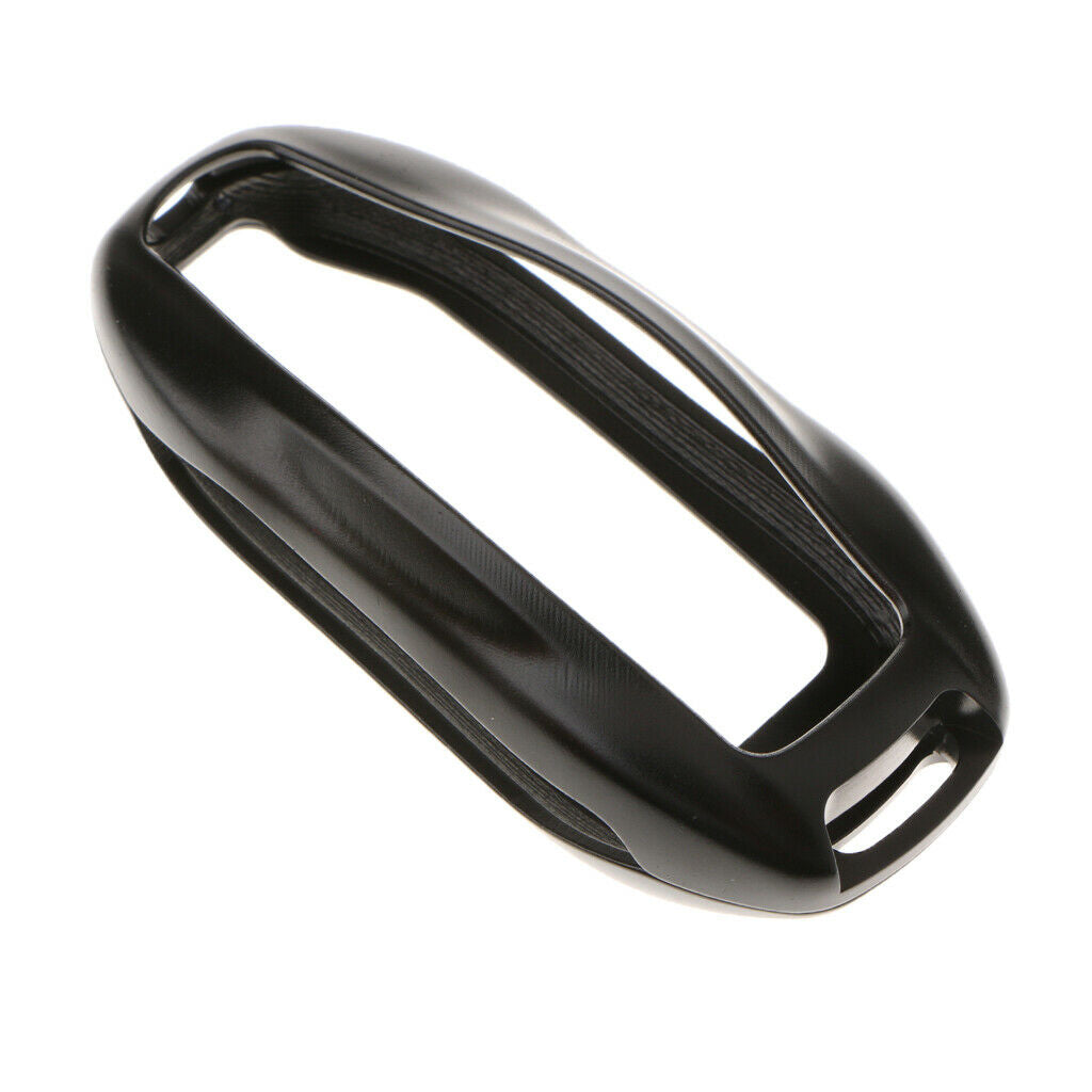 Car Remote Key Fob Aluminum Alloy Protector Case Cover for Tesla black