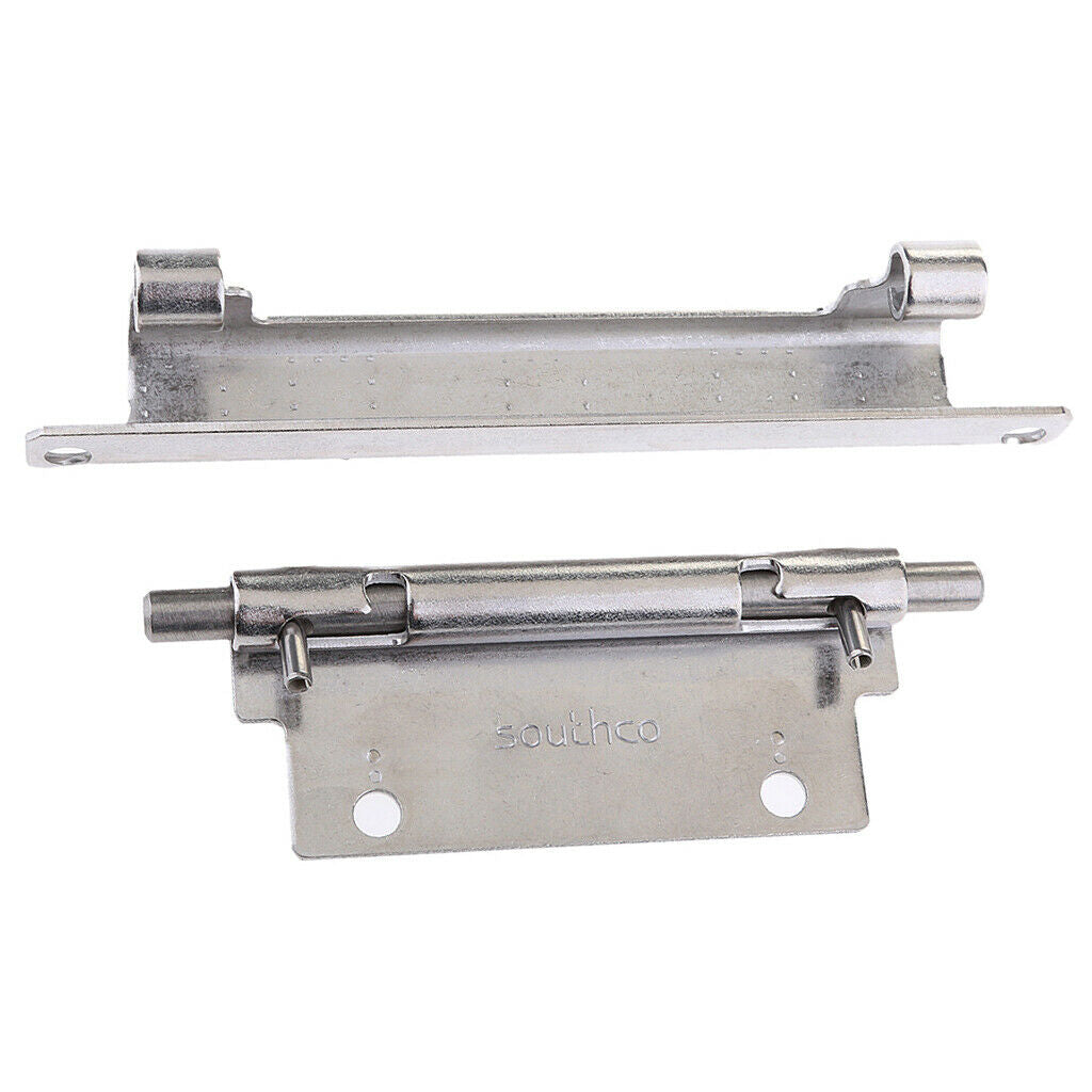 Security Slide Lock 304 Stainless Steel Flush Latch  For Home Gate Door