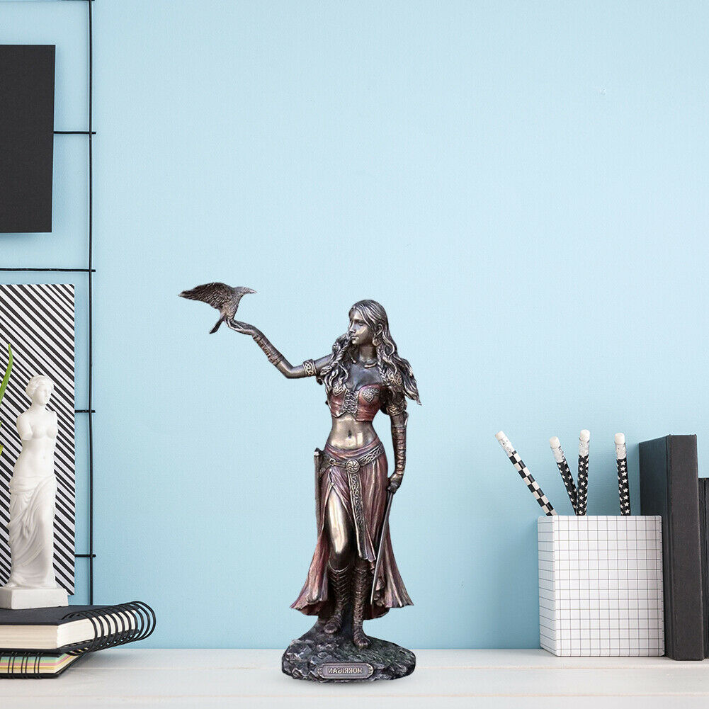 The Greek Goddess Plouto Lucky Fortune Statue Office Portrait Art Sculpture