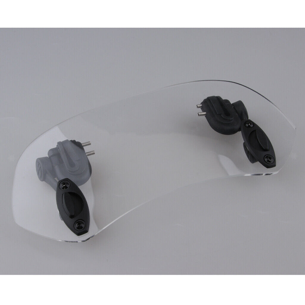 Clear Windshield Adjustable Clip-on Wind Air Deflector Replacement For BMW