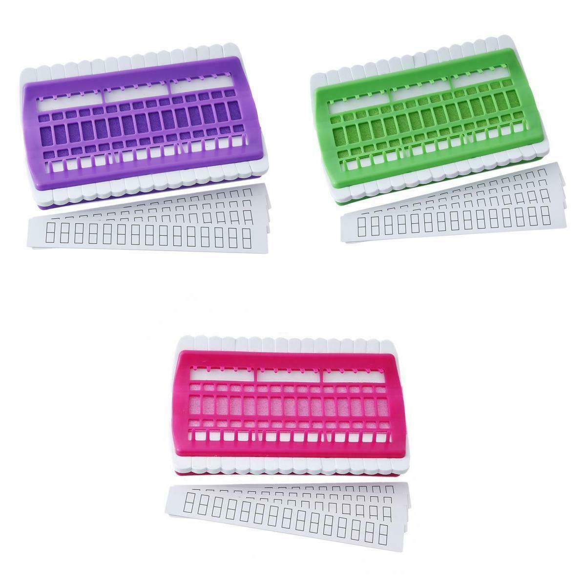 3x 30 Holes Sewing Needle Pins Holder Cross Stitch Embroidery Tool Gift