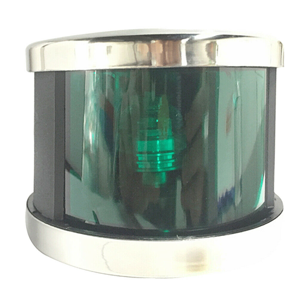 Stainless Steel 12V LED Navigation Light Bow Sailing Light Dinghy Kayak