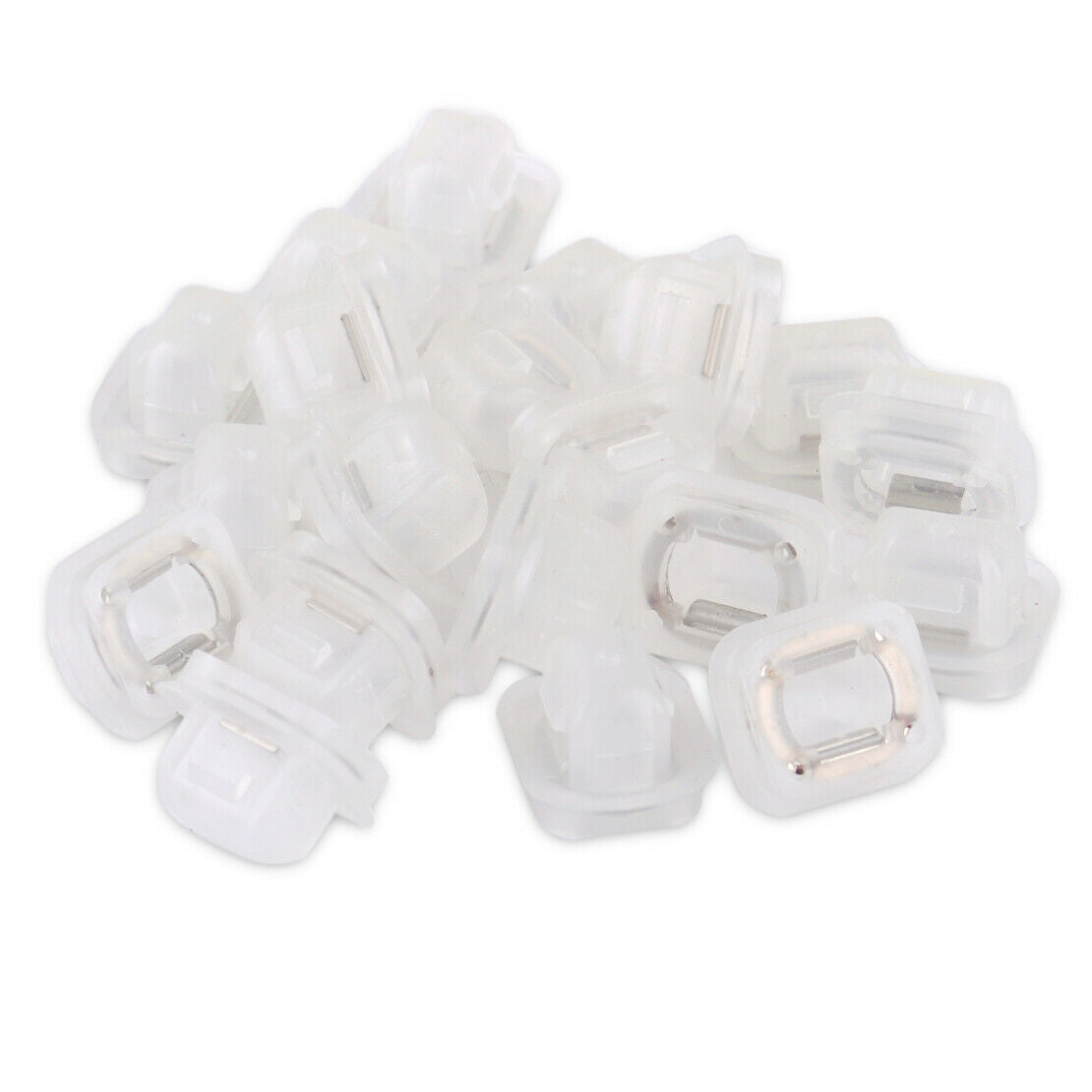20x BMW Door Insert Trim Strip Grommet Clips Fit for Door Card Inlay Strip An
