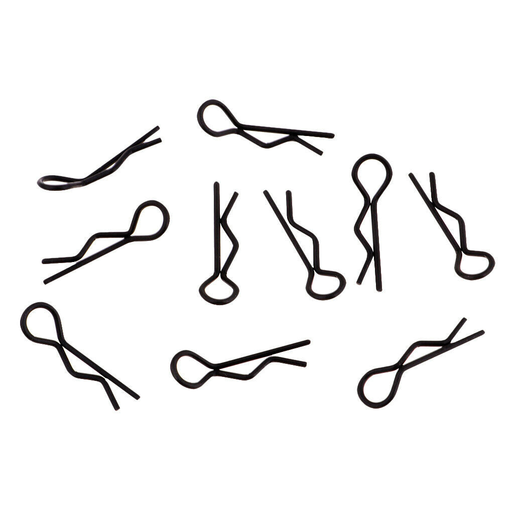 100pcs 1/10 1/12 1/16 RC Car Buggy Bodyshell Clips Pins for Redcat HPI HSP Accs