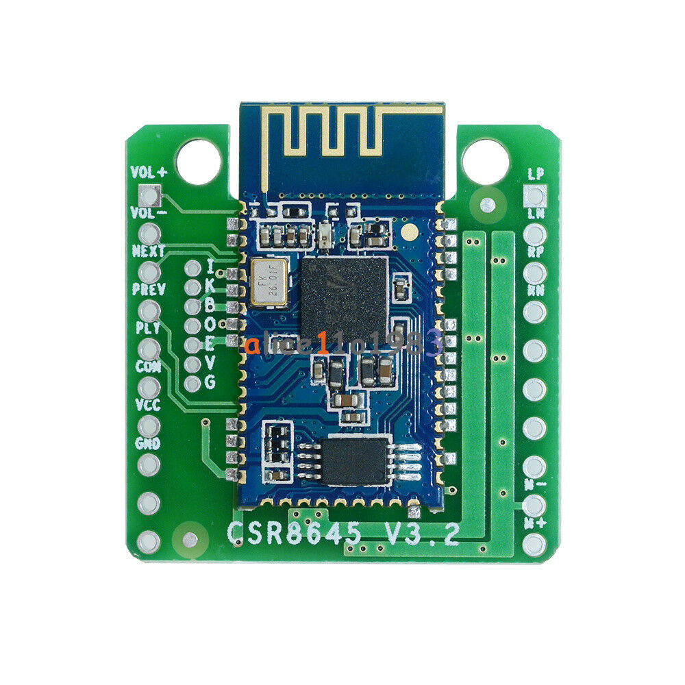 Bluetooth 4.1/4.0 CSR8645 Amplifier Board 5W+5W APT-X Stereo Receiver Amp Module