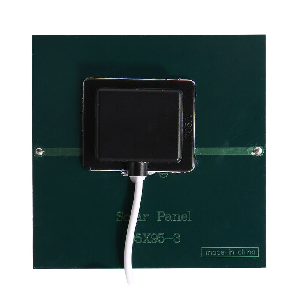 1W 5.5V USB Mini Solar Panel for DIY Phone Power Bank Fan Cell Chargers 95X95mm