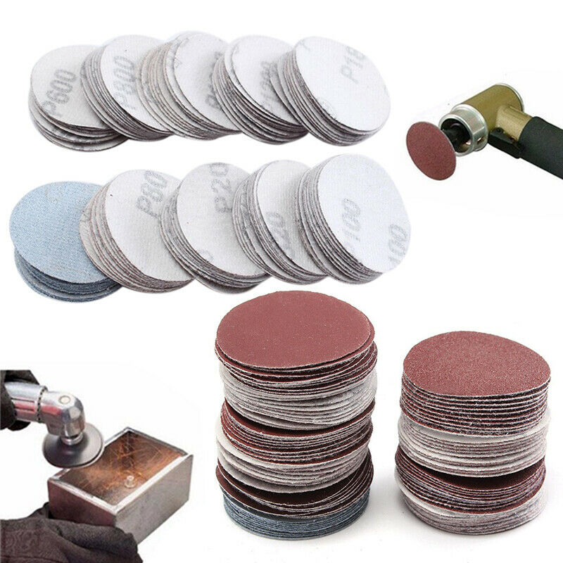 100PCS 3''/75mm 3000-Grit Sander Discs Sanding Polishing Pads Sandpaper Sets New