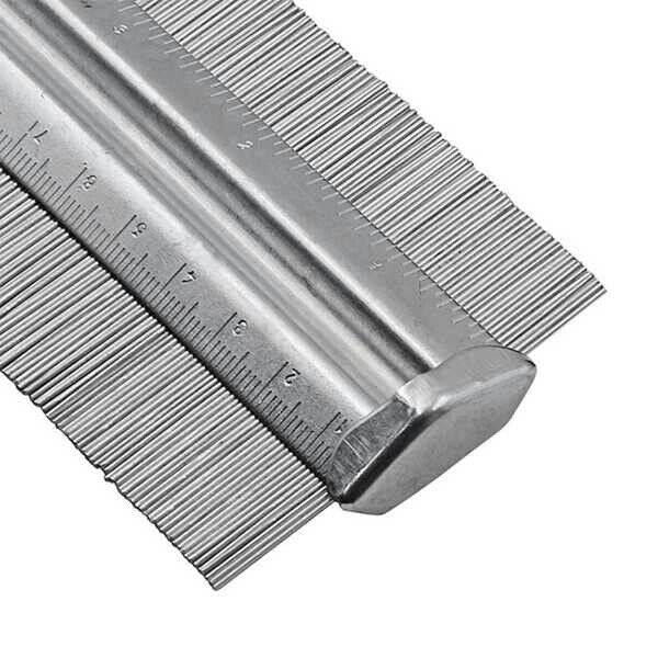 150mm 6 inch Metal Professional Contour Profile Gauge Guage Tiling Laminate TiN5