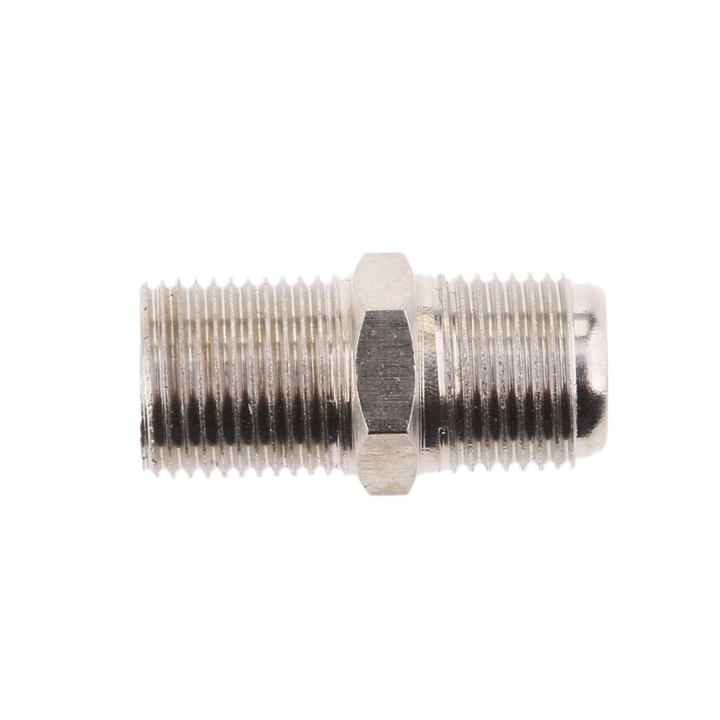 10x F Type F Female to Female plug Coaxial RG6 RG59 Connector Adapter