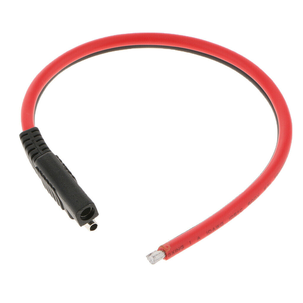 4Pieces 10AWG SAE Harness DIY Extension Cable For Solar Batteries 30cm