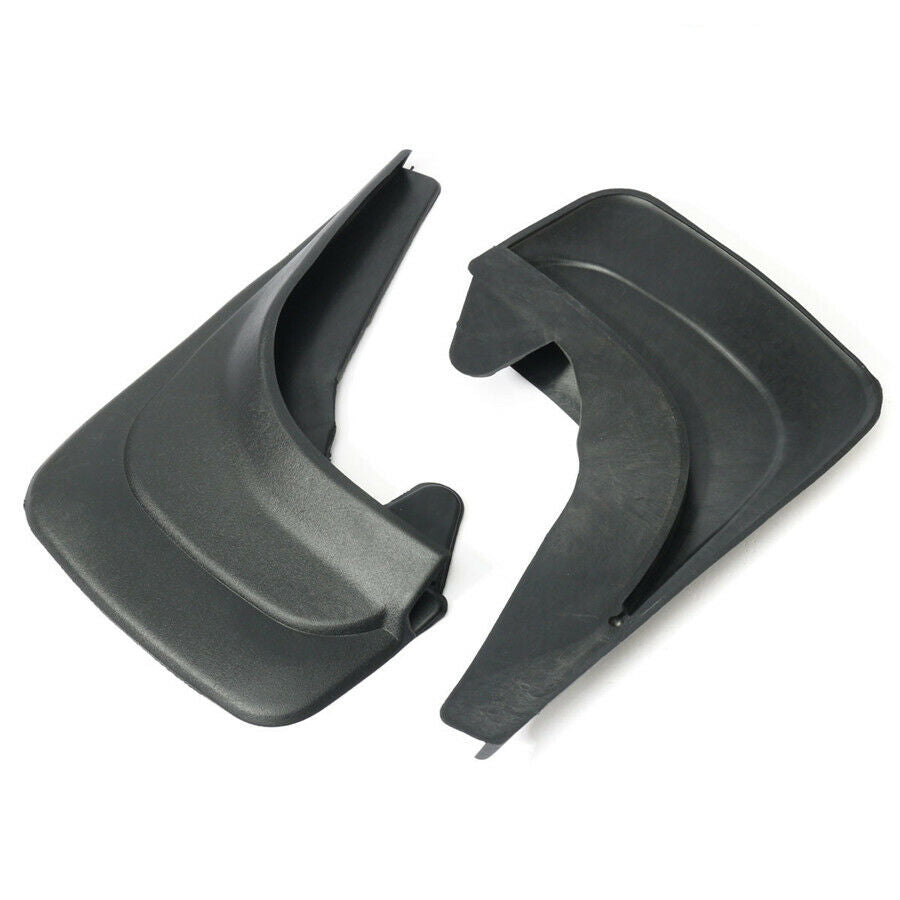 4PCS Black ABS Soft Plastic Truck Mud Flap Guards Fender For Truck RV Universal