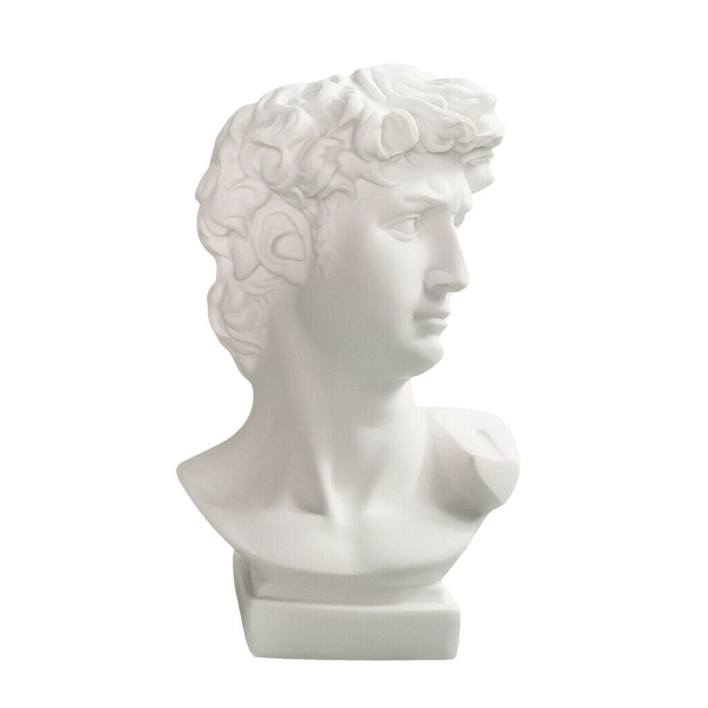 Greek   Bust Statues Pen Pot Statue Sculpture Decor Makeup Brush Holder