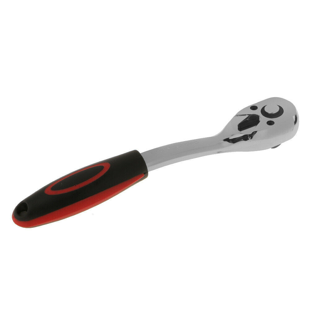 2pcs 3/8 Ratchet Socket Wrench Sliding Spanner Garage Workshop Tools