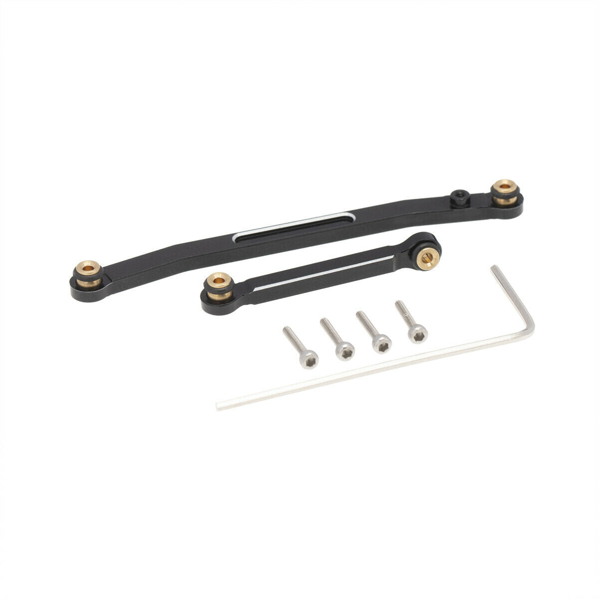 For SCX24 Deadbolt Chevrolet JLU Betty Limited Aluminum Front Steering Linkage