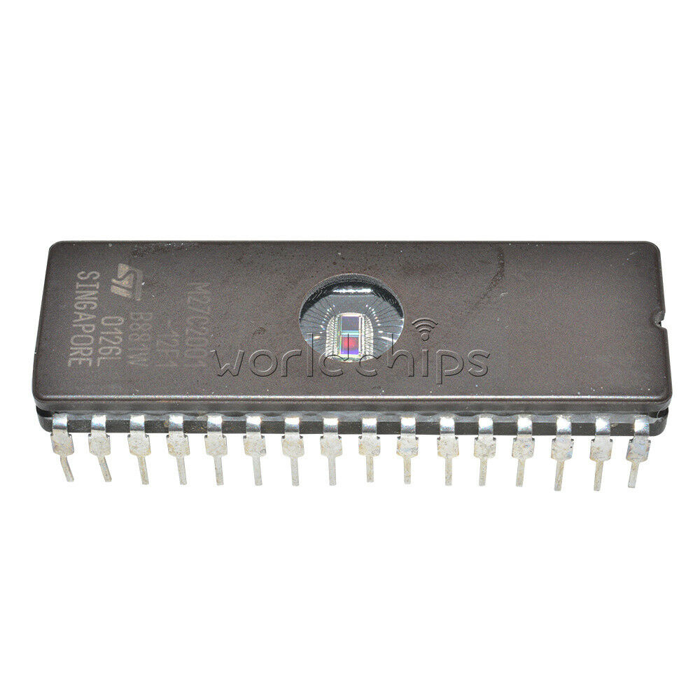 10PCS M27C2001 M27C2001-12F1 IC EPROM UV 2MBIT 120NS 32CDIP TOP