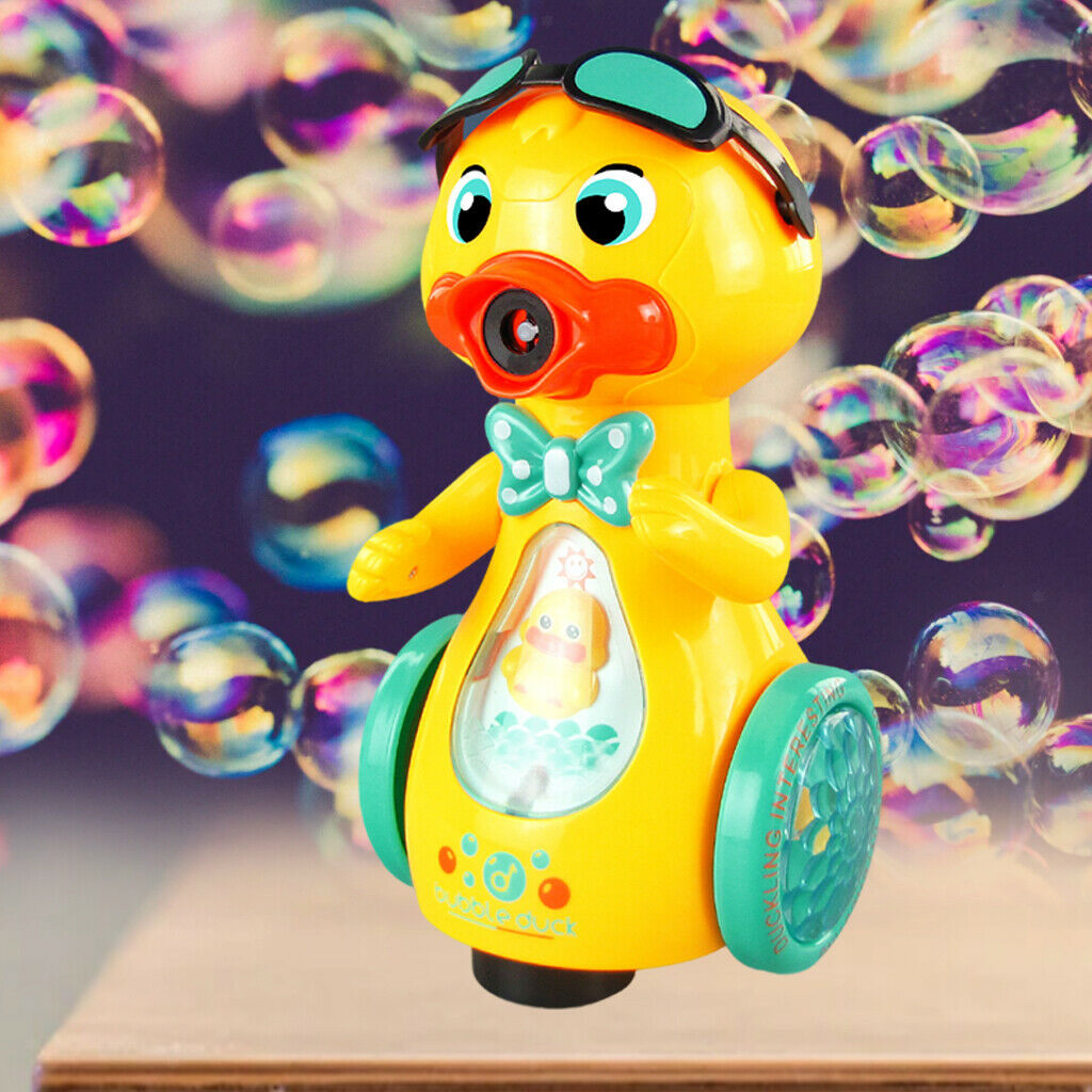 Little Duck Bubble Making, Automatic Bubble Maker for Kids Blower Bubble Maker