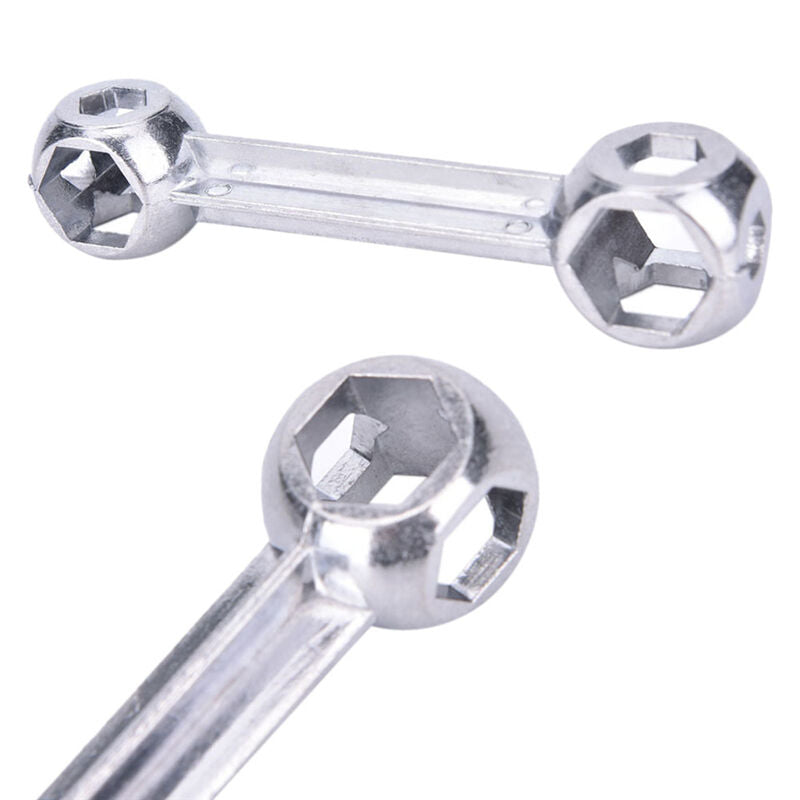 Portable Dog Bone Shape Bicycle Bike Cycling Hexagon Wrench Repair Tool .l8