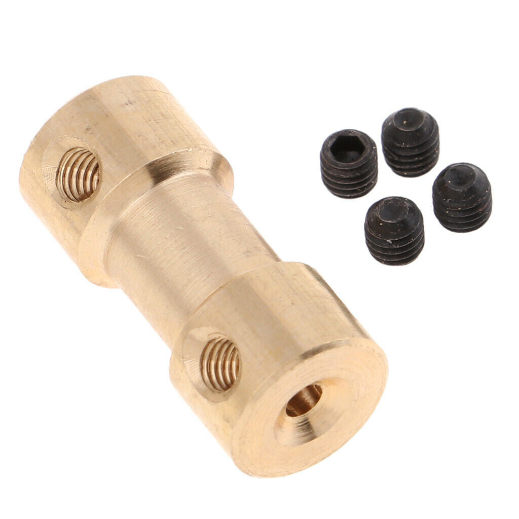 shaft coupling brass rigid coupler connector