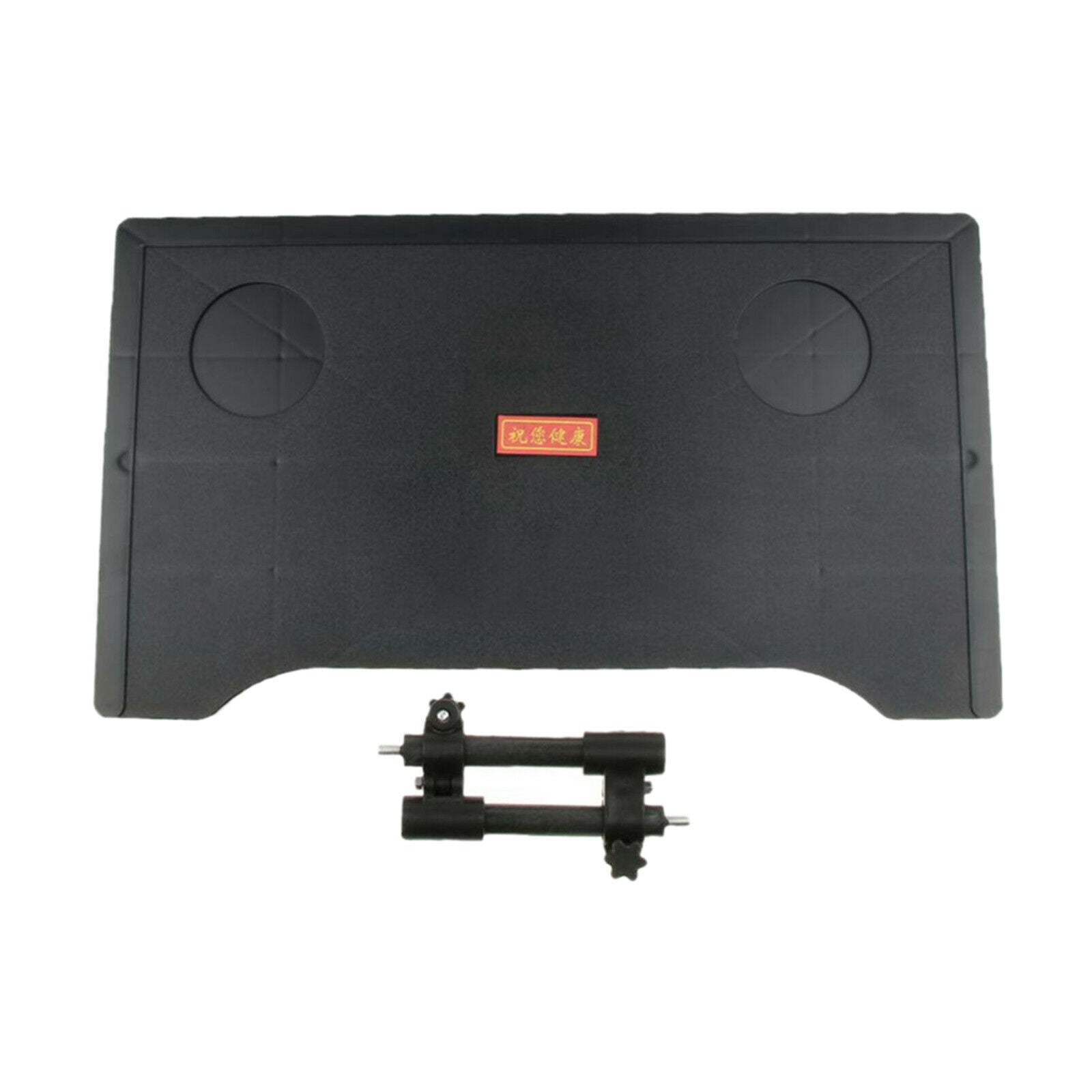 2X Wheelchair Tray Table with Two Cup Holders for Disabled Eating Reading Rest