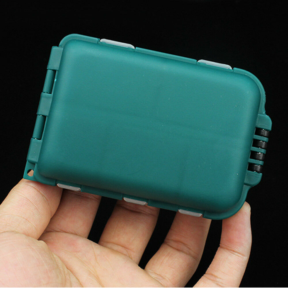 Fishing Lures Metal Spinner baits Tackle Boxes Case Kit with Hook