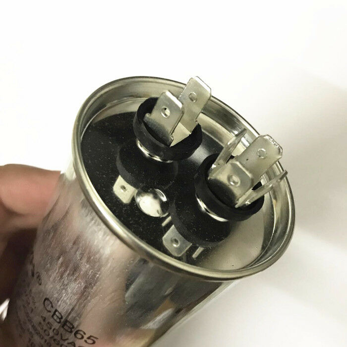 CBB65 Air Conditioner Motor Run Capacitor 25mfd 25uf 450VAC Round Metallized