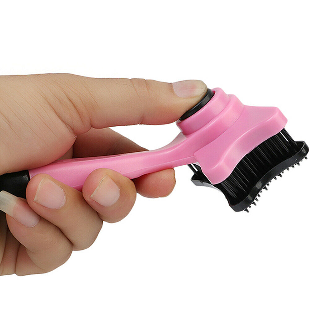 Pet Dog Cat Hair Grooming Comb Rake Brush Slicker Brush Groomer Tools Pink