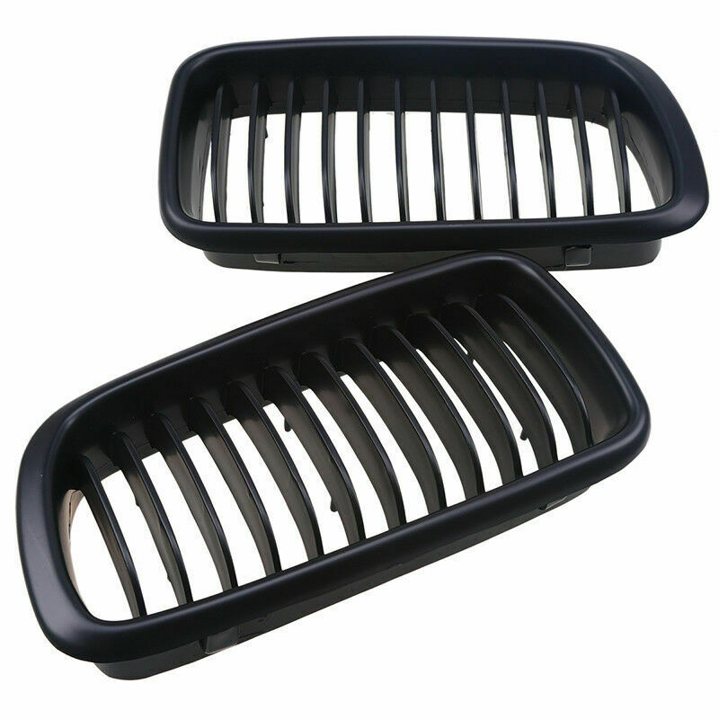 2pcs For BMW E38 740i 740iL 750iL 1995-2001 Front Bumper Kidney Grilles Grill
