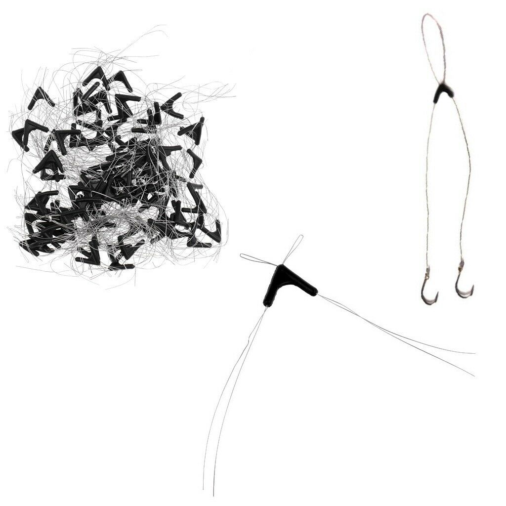 Rubber Fishing Hook Separater Anti  Fishing Double Hook Accessories