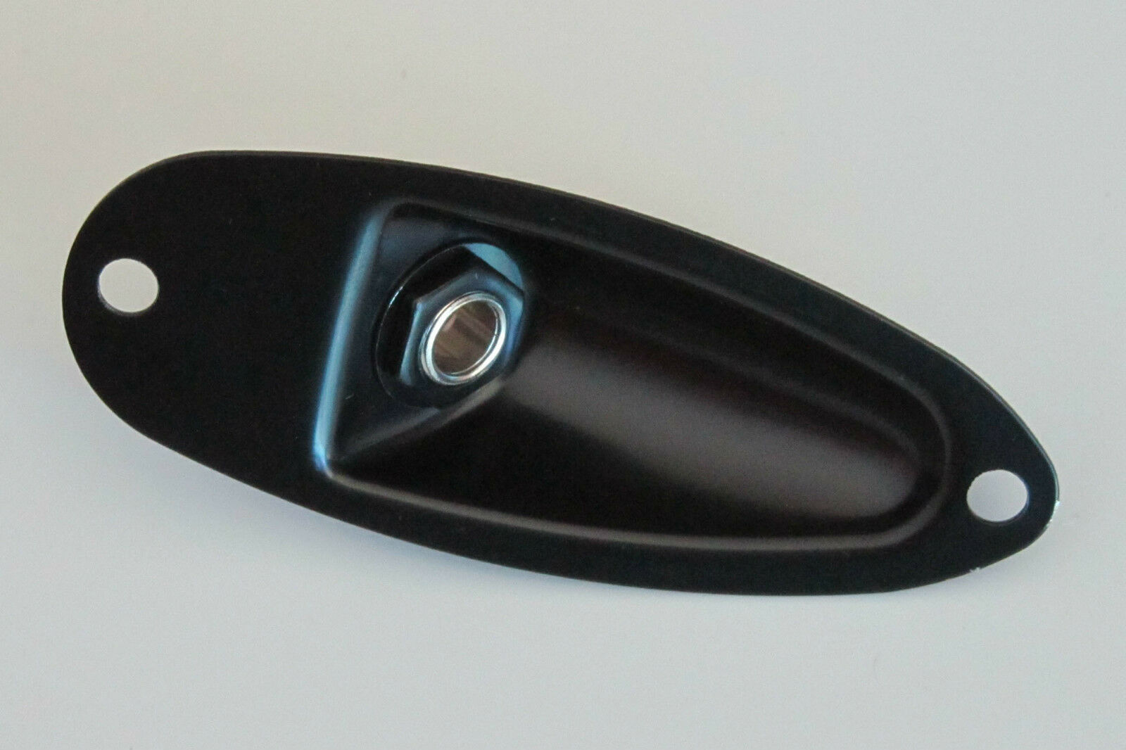 Electric Guitar Jack Plate Strat Boat Jack Socket Black