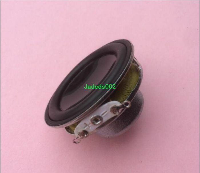 2pcs 40mm 4Ω 5W full-range Speaker 4ohm PU edge loudspeaker Home Audio parts
