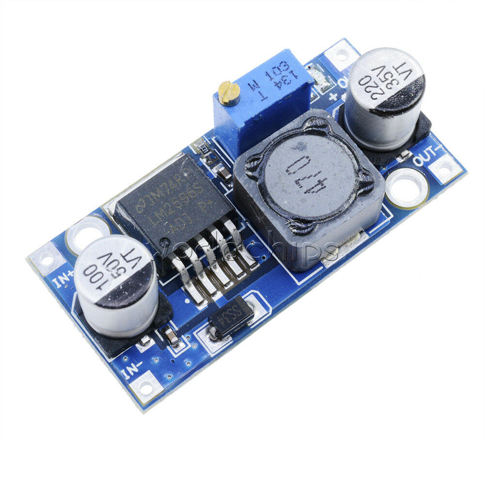 10Pcs Output 1.23-30V LM2596 DC-DC Buck Converter Step Down Module Power Supply