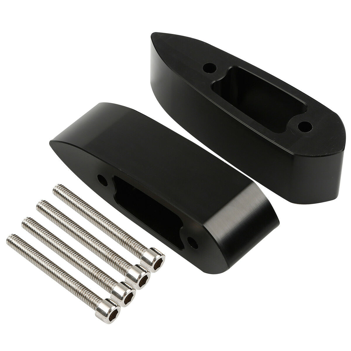 Motorcycle Mirror Extenders Riser Spacers Extension For Yamaha YZF R3 R25 14-17