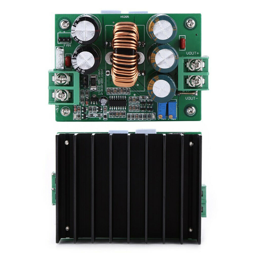 20A CC/CV Boost Converter DC 8V-60V to 12V-80V Step-up Power supply Module