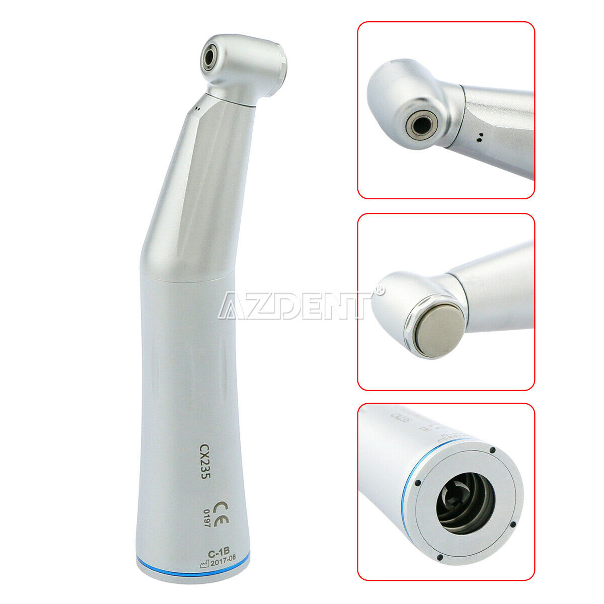 Dental Low Speed Contra Angle Handpiece Inner Water Channel E-type