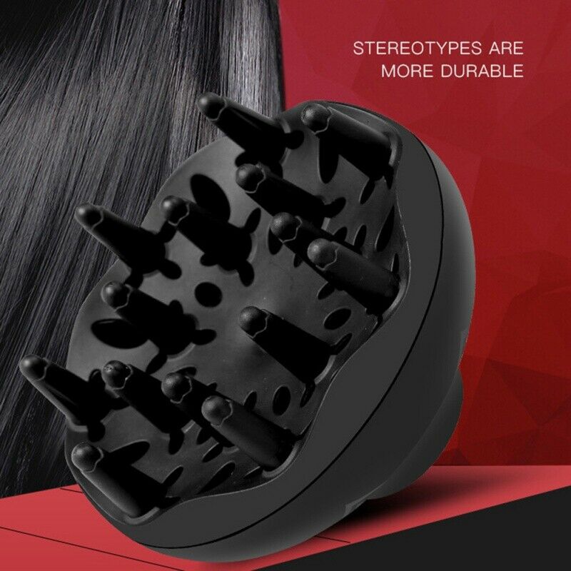 Universal Blower Hairdressing Salon Curly Hair Dryer Diffuser Tool Bump Black
