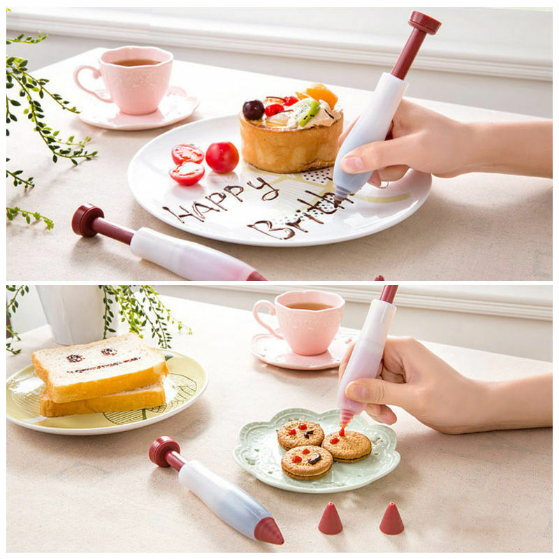 Pastry Icing Piping Bag Nozzles Tips Fondant Cake^Sugarcraft Tool Decors .l8