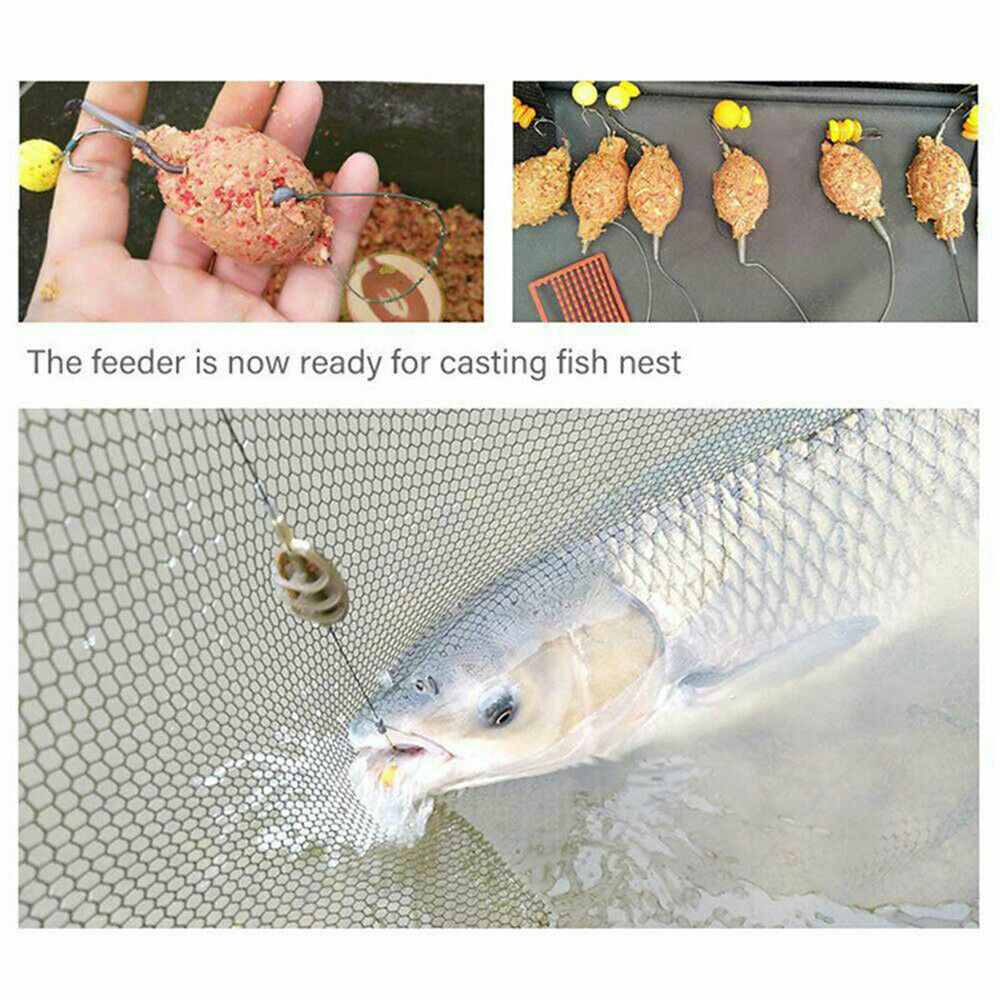 Fishing Tools4+1 Outdoor Mould Kit Inline Method Feeders Bait Holder Lead Sinker