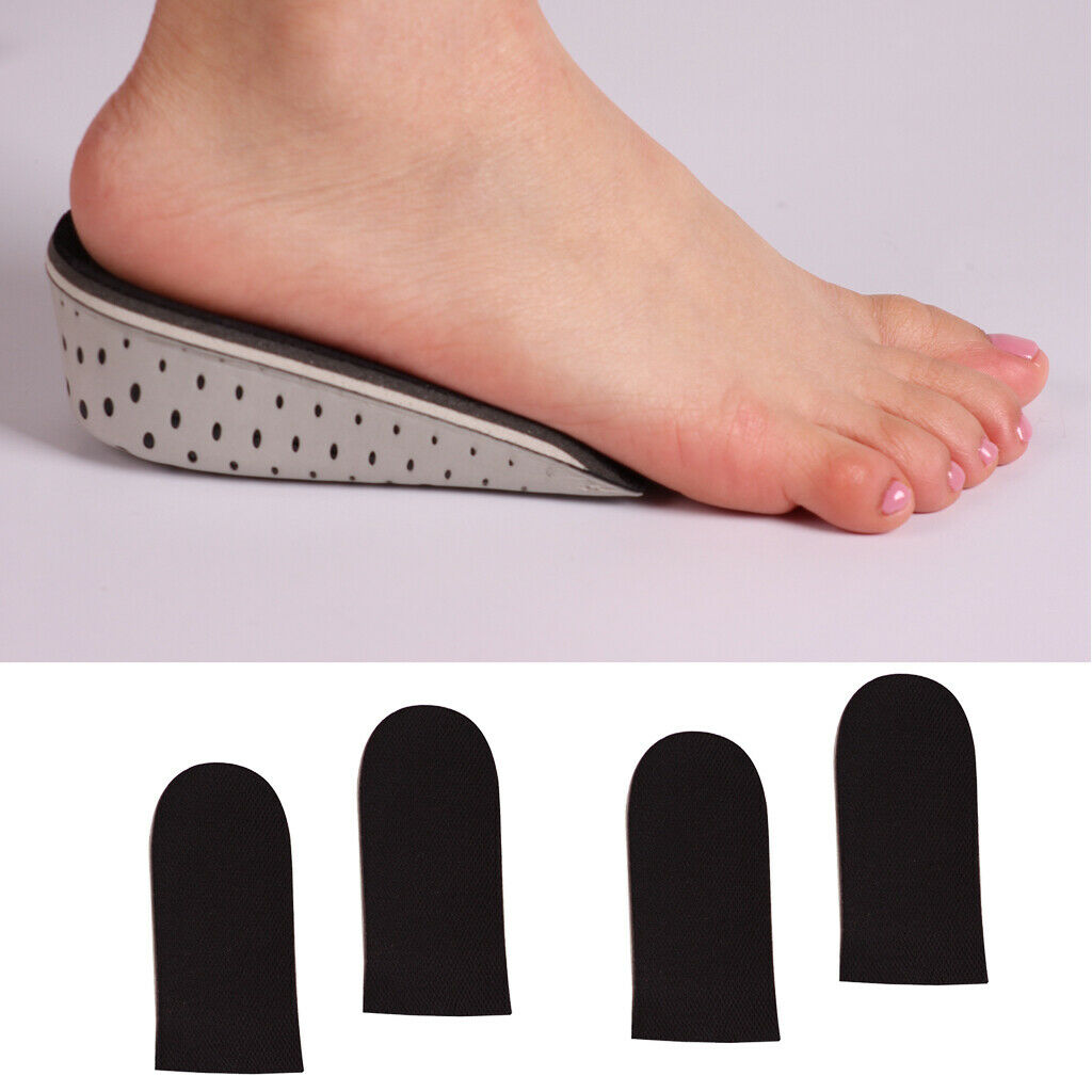 2Pairs Soft Breathable Adjustable Memory Foam Height Increase Insoles 3cm