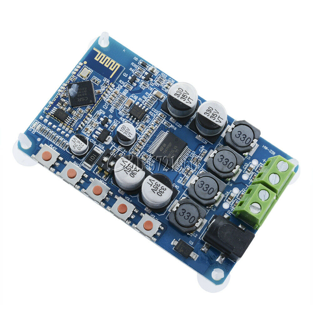 TDA7492P Bluetooth 4.0 CSR8635 Audio Receiver Digital Amplifier Board 50W+50W
