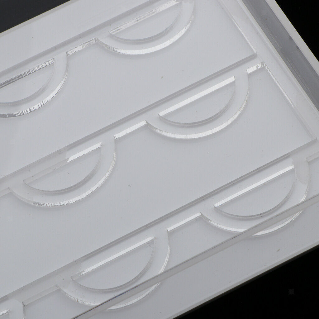 Clear False Eyelash Storage Display Box Container Holder Compartment Case