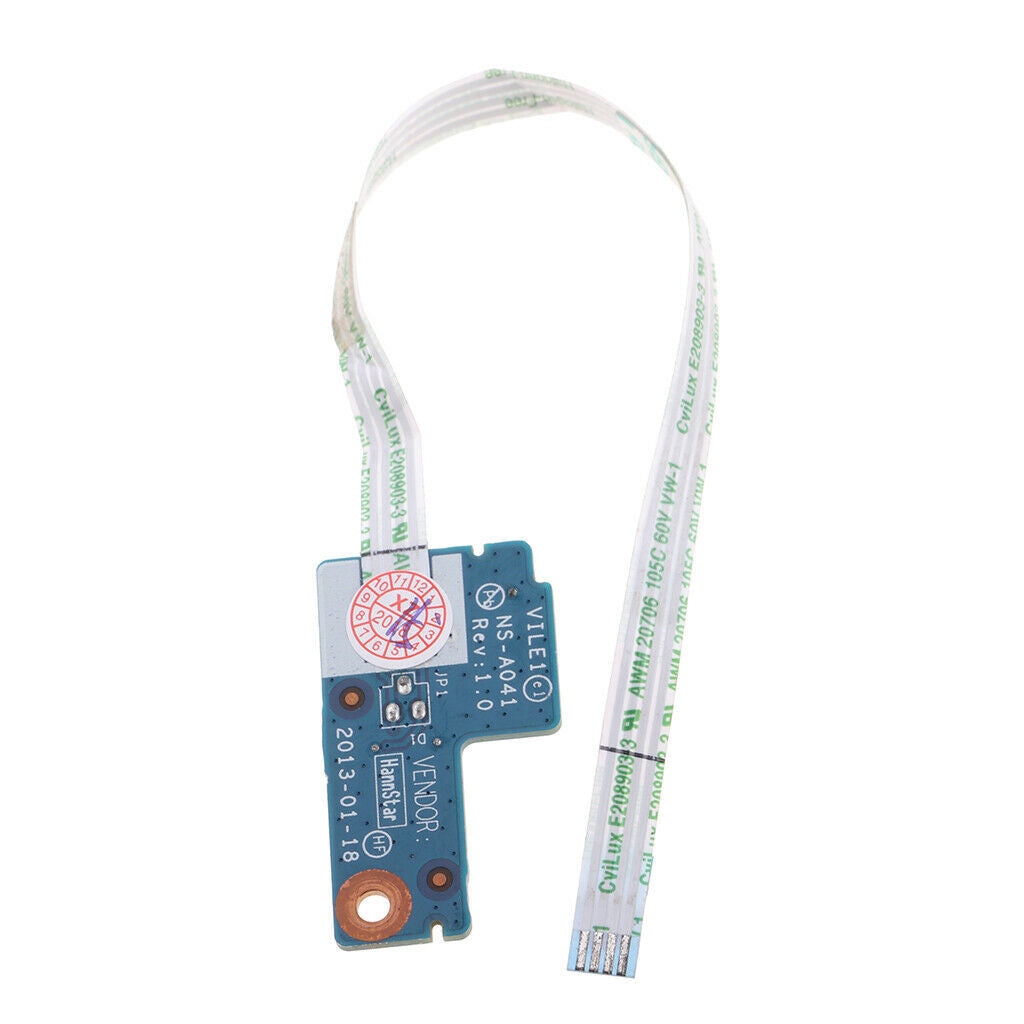 Power ON/OFF Switch Button Board with Cable for Lenovo ThinkPad Edge E431 Laptop