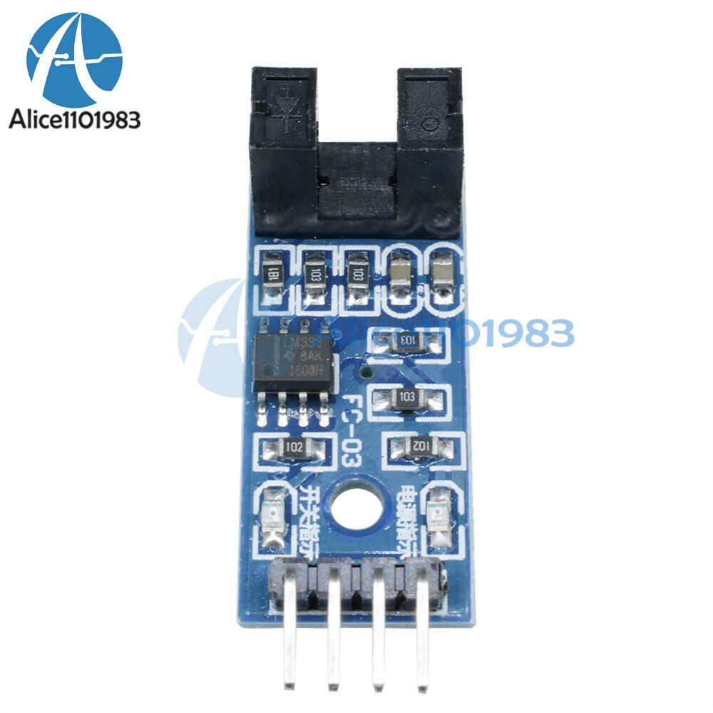 Slot Type Optocoupler Module 3.3V-5V LM393 Comparator Slot-Type For Arduino