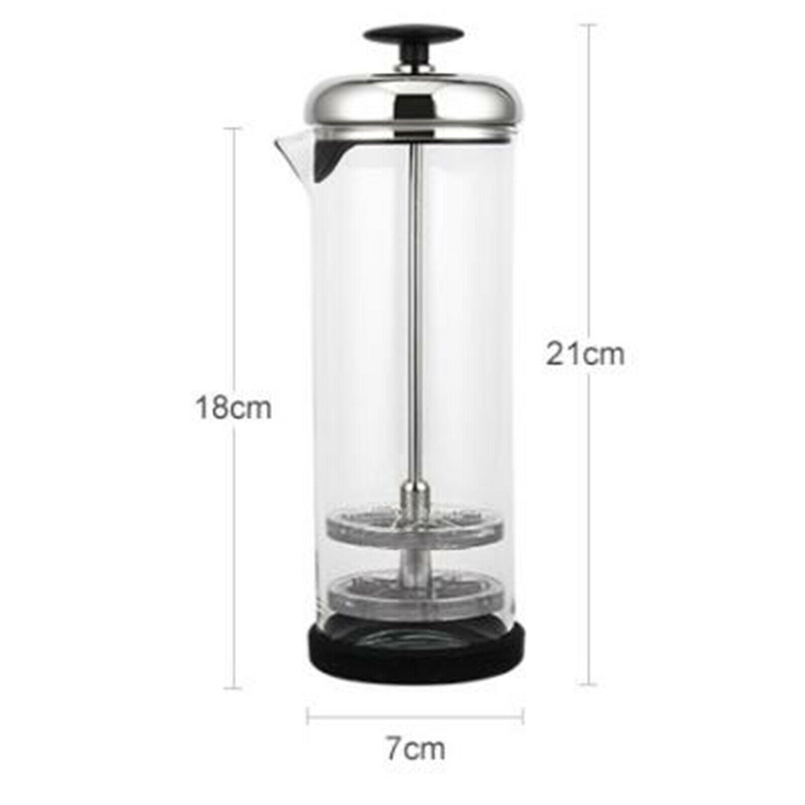 400ML Stainless Steel Coffee Foamer Manual Milk Frother Cappuccino Tools