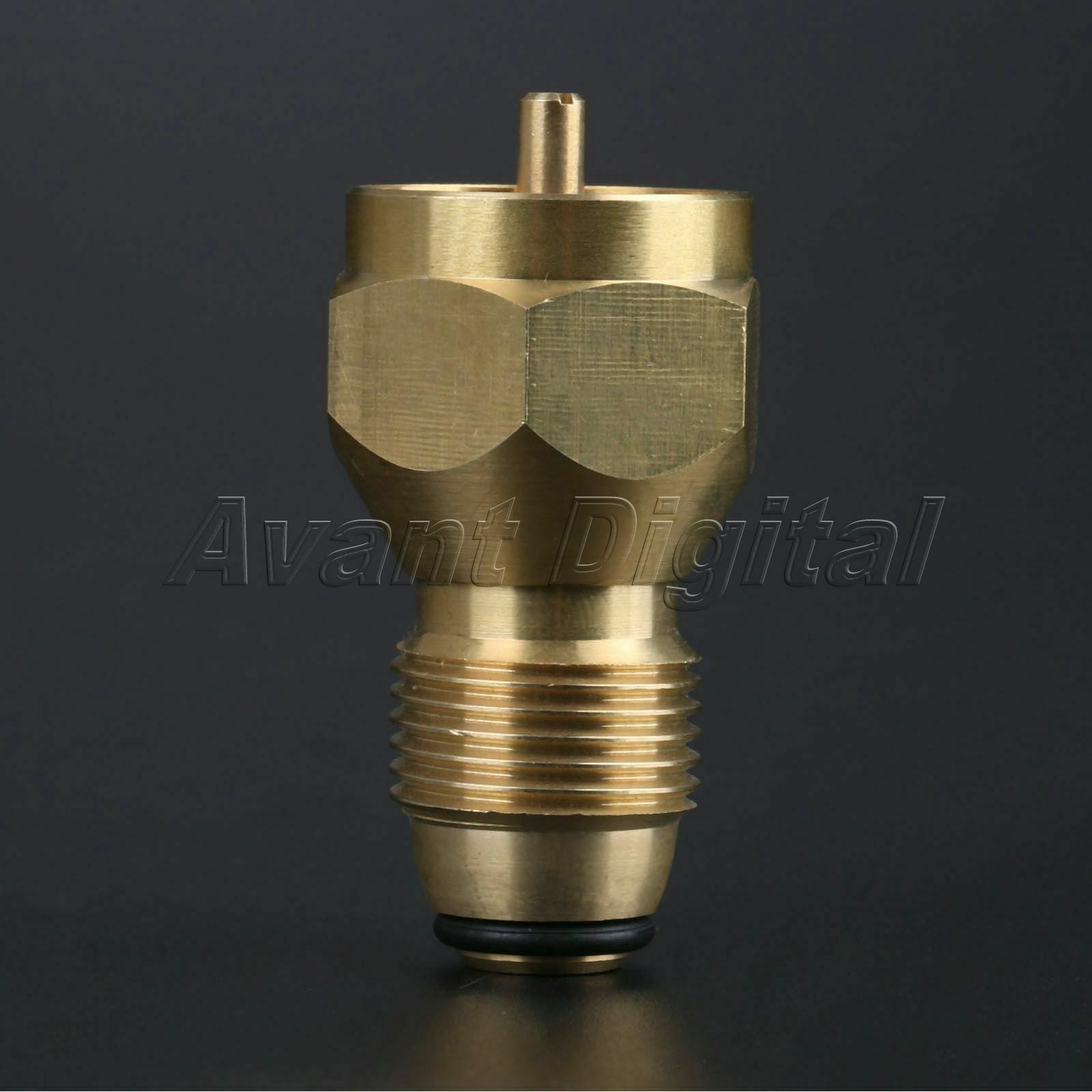 Outdoor BBQ 1LB Gas Tank Cylinder QCC1/POL Propane Refill Adapter Converter Set