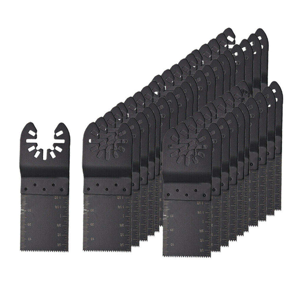30 Pieces Oscillating Saw Blade DIY Power Tool for Cutting Wood Softer Metal