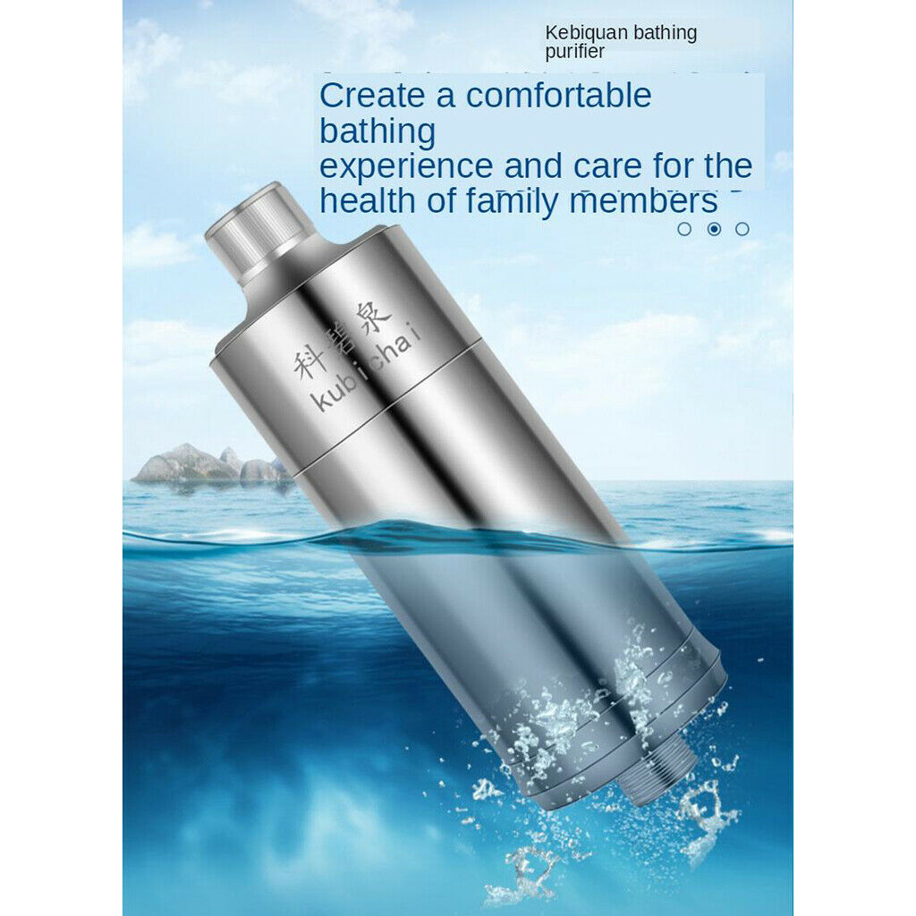 Shower Head Filter Filtered Showerhead Water Softener Filter for Hard Water