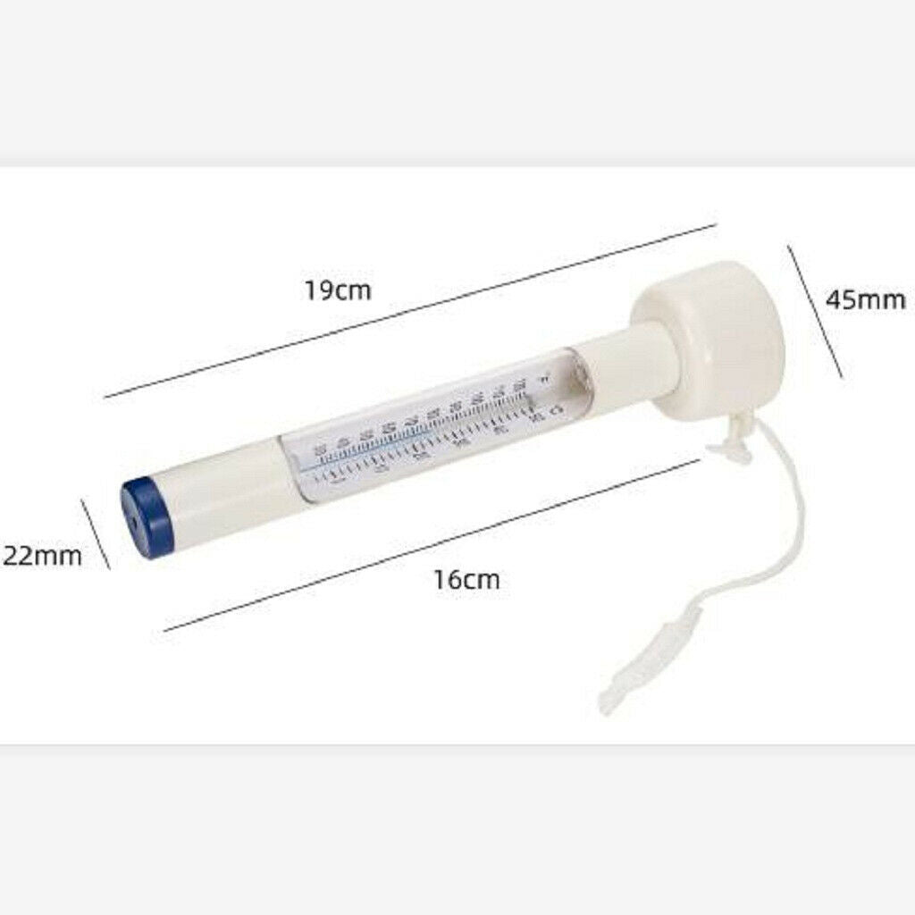 Compact Water Thermometer Floating Thermometer for Baby Bath Swimming Pool